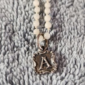 Waxing Poetic Pendant w Semi-precious necklace